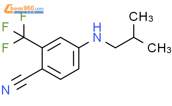 864286 06 6 Benzonitrile 4 2 Methylpropyl Amino 2 Trifluoromethyl