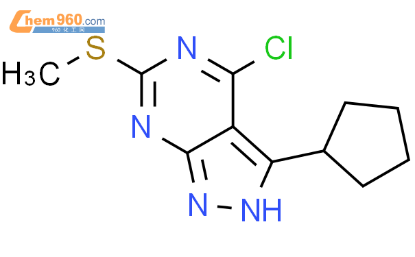 864301 13 3 1H PYRAZOLO 3 4 D PYRIMIDINE 4 CHLORO 3 CYCLOPENTYL 6