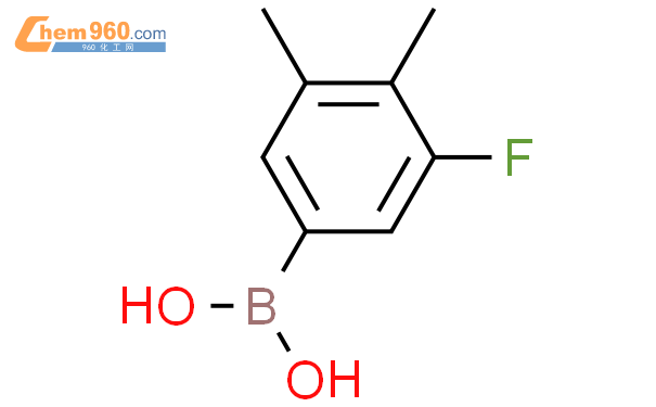 3,4-二甲基-5-氟-苯硼酸