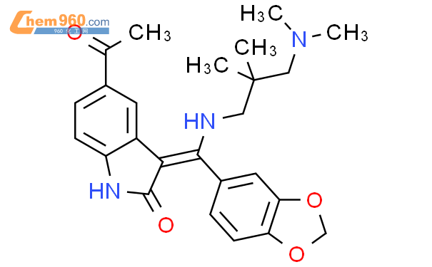 865194 46 3 2H Indol 2 One 5 Acetyl 3 1 3 Benzodioxol 5 Yl 3