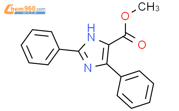 methyl 2 4 diphenyl 1H imidazole 5 carboxylateCAS号86530 69 0 960化工网