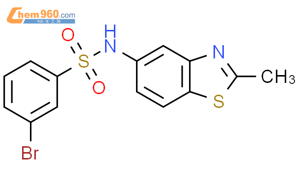 Benzenesulfonamide Bromo N Methyl Benzothiazolyl