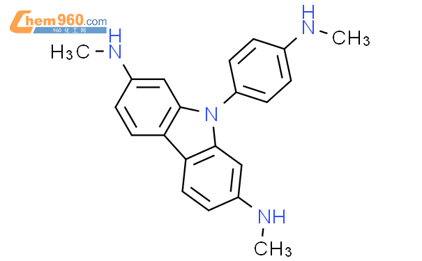 865596 12 9 9H CARBAZOLE 2 7 DIAMINE N N DIMETHYL 9 4 METHYLAMINO