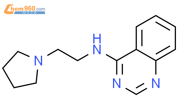 Quinazolinamine N Pyrrolidinyl Ethyl