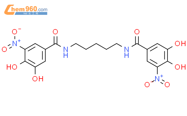 866109 27 5 Benzamide N N 1 5 pentanediylbis 3 4 dihydroxy 5 nitro 化学