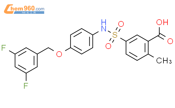 866357 08 6 Benzoic Acid 5 4 3 5 Difluorophenyl Methoxy Phenyl