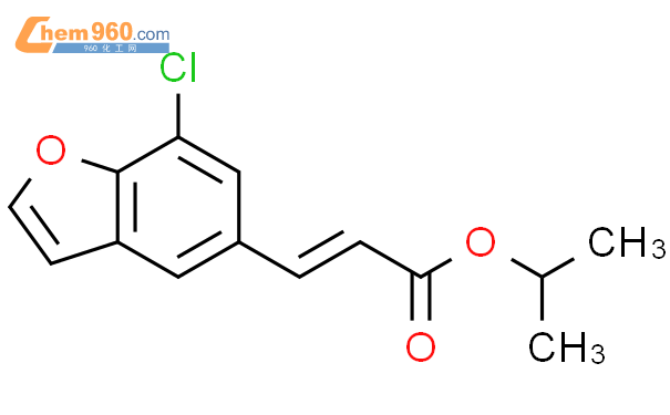 866549 81 7 2 PROPENOIC ACID 3 7 CHLORO 5 BENZOFURANYL 1