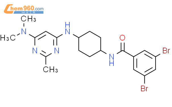 866644 10 2 Benzamide 3 5 Dibromo N Cis 4 6 Dimethylamino 2 Methyl