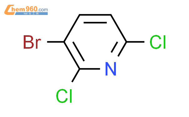 3-溴-2,6-二氯吡啶结构式图片|866755-20-6结构式图片