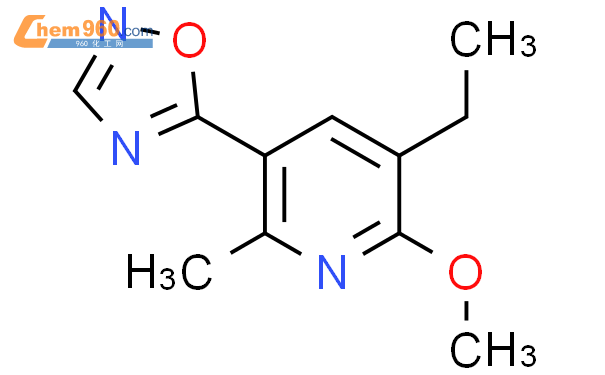 Pyridine Ethyl Methoxy Methyl Oxadiazol