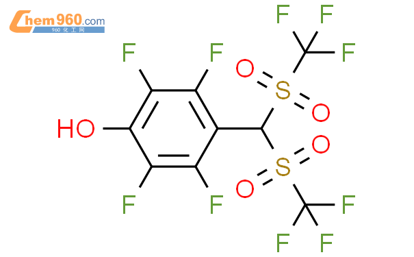 867257 05 4 Phenol 4 Bis Trifluoromethyl Sulfonyl Methyl 2 3 5 6