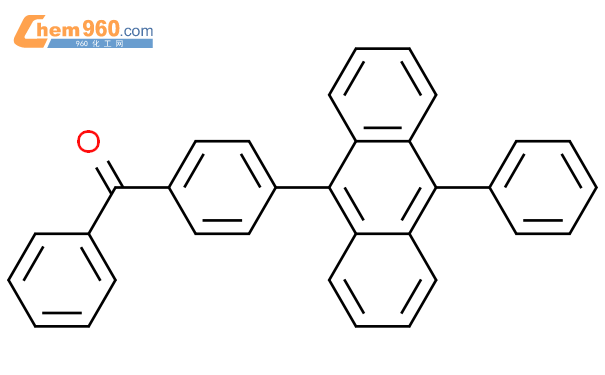 868380 07 8 Methanone phenyl 4 10 phenyl 9 anthracenyl phenyl CAS号