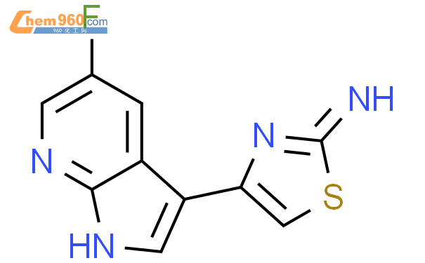 868387 40 0 2 噻唑胺4 5 氟 1H 吡咯并 2 3 b 吡啶 3 基 CAS号 868387 40 0 2 噻唑胺4