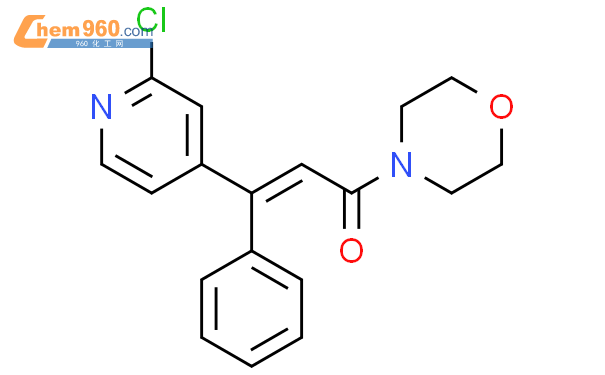 868390 86 7 MORPHOLINE 4 3 2 CHLORO 4 PYRIDINYL 1 OXO 3 PHENYL 2