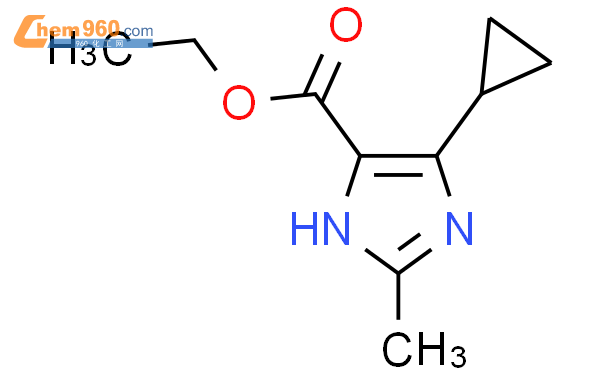 868525 28 4 4 Cyclopropyl 2 Methyl 1H Imidazole 5 Carboxylic Acid Ethyl