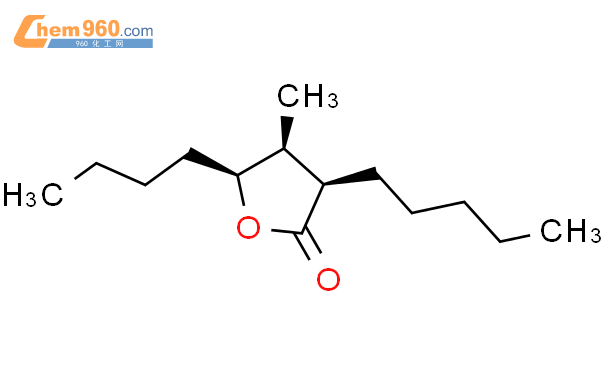 868770 21 2 2 3H Furanone 5 Butyldihydro 4 Methyl 3 Pentyl 3R 4S