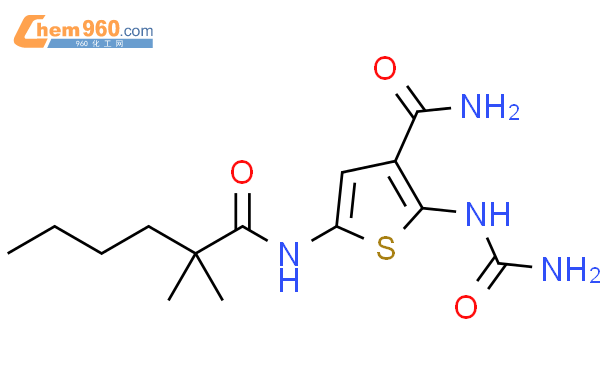 869092 58 0 3 Thiophenecarboxamide 2 Aminocarbonyl Amino 5 2 2