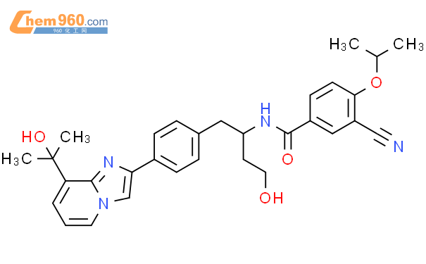 869568 72 9 Benzamide 3 Cyano N 1S 3 Hydroxy 1 4 8 1 Hydroxy 1