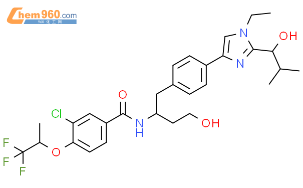 869570 91 2 Benzamide 3 Chloro N 1 4 1 Ethyl 2 1 Hydroxy 2