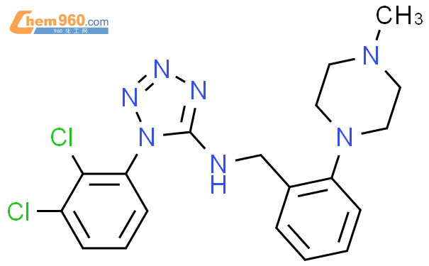 870061 82 8 1H Tetrazol 5 Amine 1 2 3 Dichlorophenyl N 2 4 Methyl