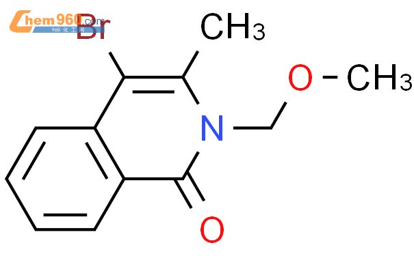 870285 73 7 1 2H ISOQUINOLINONE 4 BROMO 2 METHOXYMETHYL 3 METHYL 化学