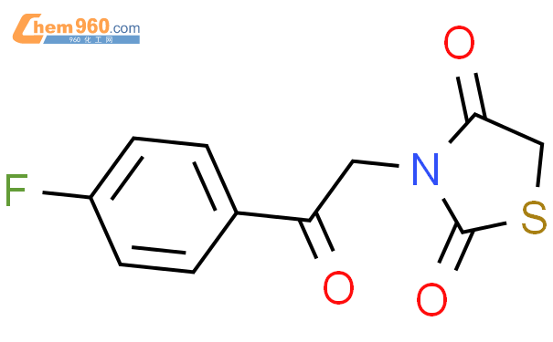 Thiazolidinedione Fluorophenyl Oxoethyl