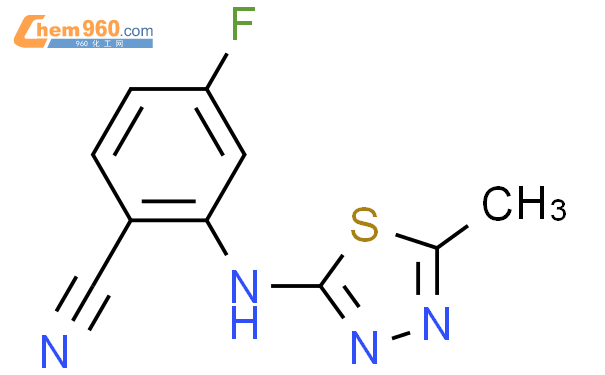 870562 88 2 Benzonitrile 4 Fluoro 2 5 Methyl 1 3 4 Thiadiazol 2 Yl