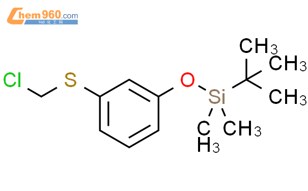 870779 68 3 SILANE 3 CHLOROMETHYL THIO PHENOXY 1 1 DIMETHYLETHYL