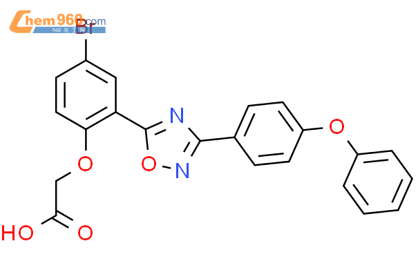 870810 81 4 Acetic Acid 4 Bromo 2 3 4 Phenoxyphenyl 1 2 4 Oxadiazol