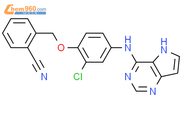 871025 46 6 Benzonitrile 2 2 Chloro 4 5H Pyrrolo 3 2 D Pyrimidin 4