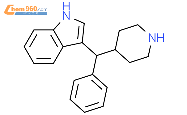 H Indole Phenyl Piperidinylmethyl Cas