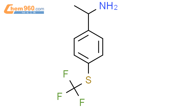 Trifluoromethyl Thio Phenyl Ethanaminecas