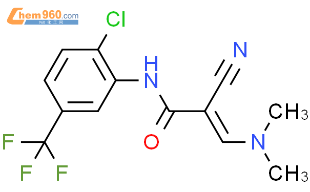 87165 26 2 2 Propenamide N 2 Chloro 5 Trifluoromethyl Phenyl 2 Cyano