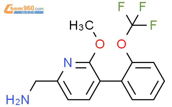 871728 57 3 2 PYRIDINEMETHANAMINE 6 METHOXY 5 2 TRIFLUOROMETHOXY