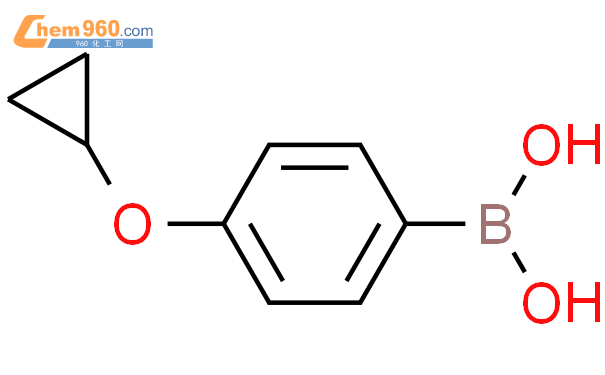 871829 90 2 4 环丙氧基苯硼酸化学式结构式分子式mol 960化工网