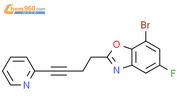 Benzoxazole Bromo Fluoro Pyridinyl Butynyl