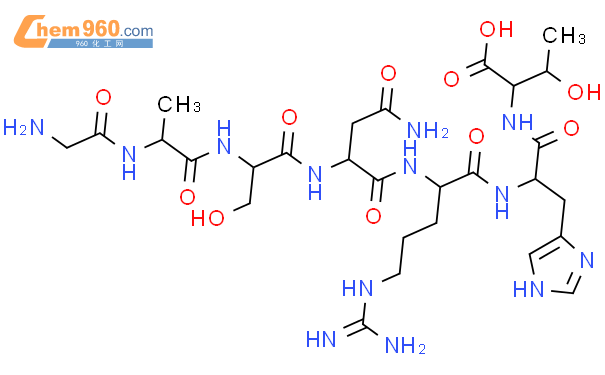 872606 58 1 L Threonine Glycyl L Alanyl L Seryl L Asparaginyl L