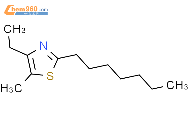 87262 51 9 4 ethyl 2 heptyl 5 methyl 1 3 thiazole化学式结构式分子式mol 960化工网