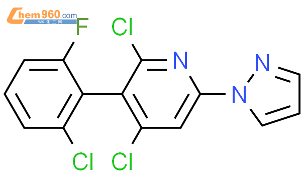 Pyridine Dichloro Chloro Fluorophenyl H