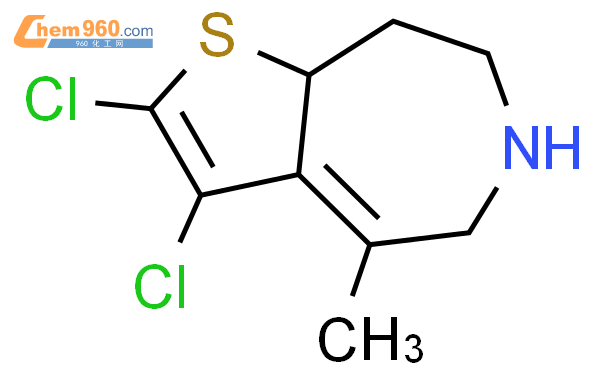 873015 92 0 5H Thieno 2 3 D Azepine 2 3 Dichloro 6 7 8 8a Tetrahydro 4