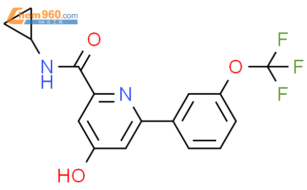 873874 95 4 2 Pyridinecarboxamide N Cyclopropyl 4 Hydroxy 6 3