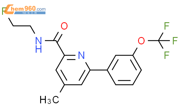 873875 46 8 2 Pyridinecarboxamide N 2 Fluoroethyl 4 Methyl 6 3