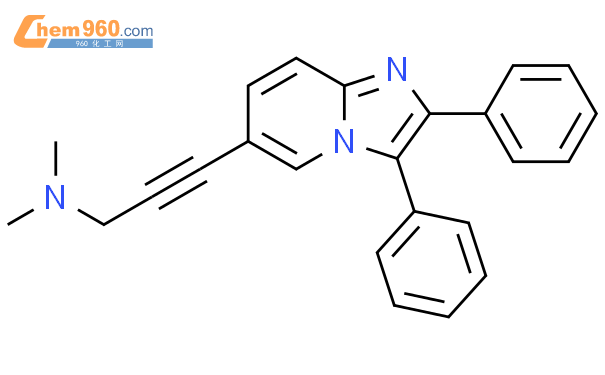 873913 98 5 2 Propyn 1 Amine 3 2 3 Diphenylimidazo 1 2 A Pyridin 6 Yl