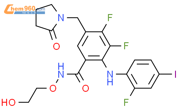 Benzamide Difluoro Fluoro Iodophenyl Amino N