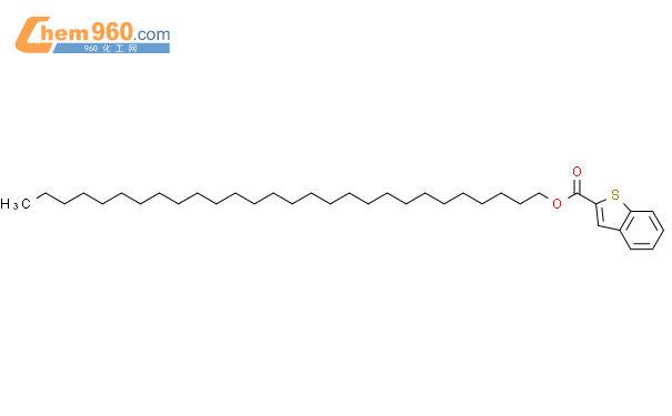 874360 35 7 Benzo b thiophene 2 carboxylic acid octacosyl ester化学式结构式