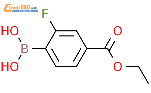 4-(乙氧基甲酰)-2-氟苯硼酸