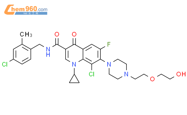 874480 71 4 3 Quinolinecarboxamide 8 Chloro N 4 Chloro 2 Methylphenyl