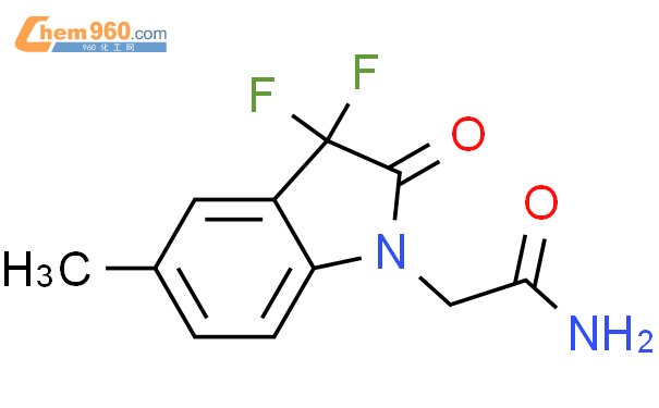 874569 61 6 1H Indole 1 Acetamide 3 3 Difluoro 2 3 Dihydro 5 Methyl 2