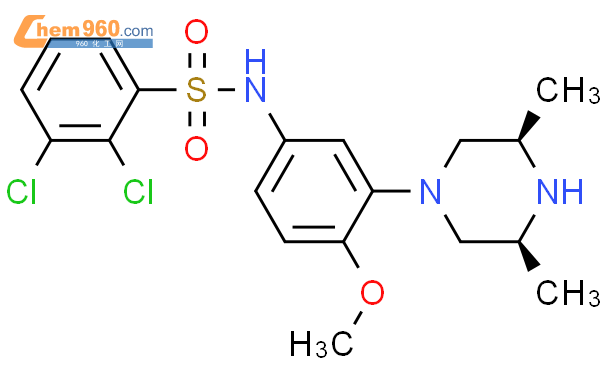 874956 17 9 Benzenesulfonamide 2 3 Dichloro N 3 3R 5S 3 5 Dimethyl