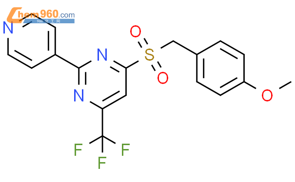 Pyrimidine Methoxyphenyl Methyl Sulfonyl